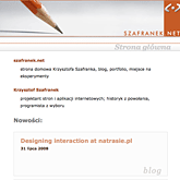 Szafranek.net